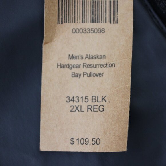 Duluth Jacket NWT Mens 2XL XXL Black Resurrection Bay Pullover Alaskan Hardgear - Picture 4 of 16